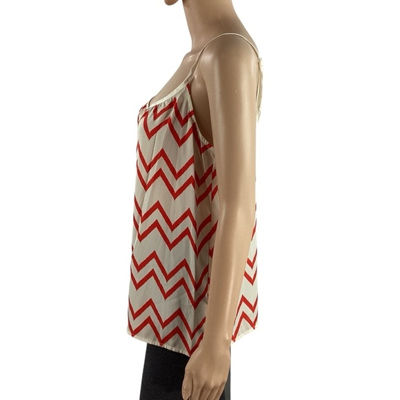 GLAM Chevron Print Cami Tank Top Small - Picture 4 of 7